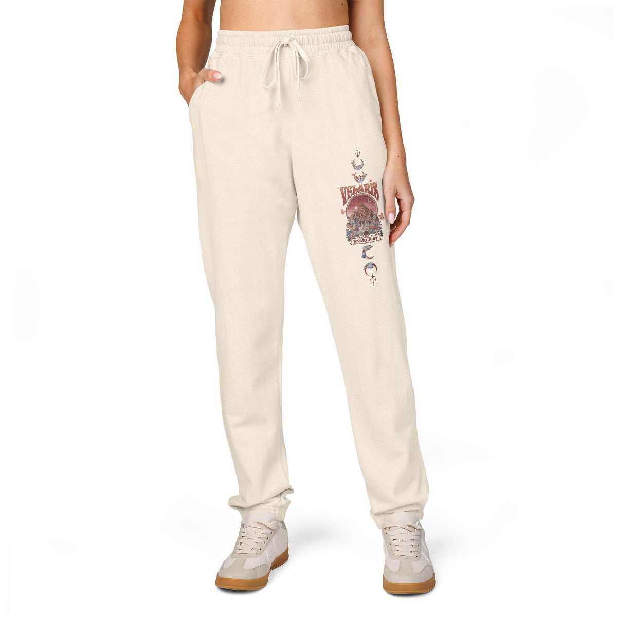 Floral Velaris Unisex Trackies, Cozy Lounge Wear