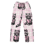 Reading Raccoon Satin Pajama Pants | Women's Sleepwear