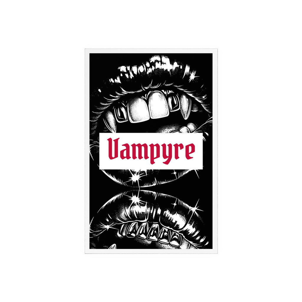 Vampyre Acrylic Bookshelf Sign | Shelf & Book Nook Decor