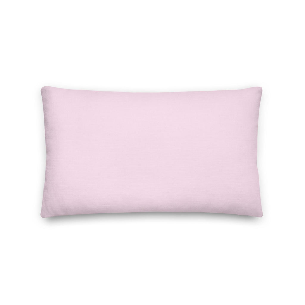 Hot Girls Read Books Pillow, Pink Graphic Cushion