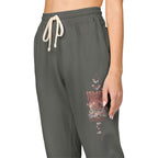 Floral Velaris Unisex Trackies, Cozy Lounge Wear