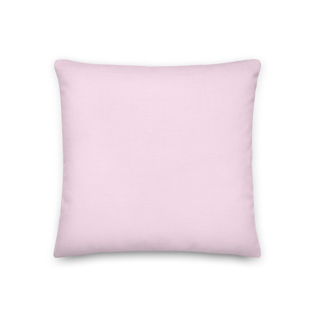 Hot Girls Read Books Pillow, Pink Graphic Cushion