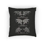Bat Boys Woven Cushion ACOTAR Home Decor Bookish Gift