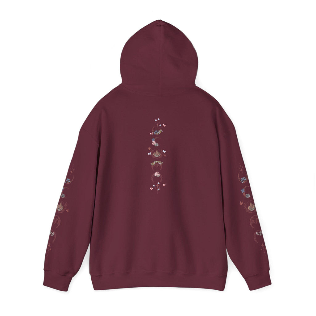 City Of Starlight Floral | Unisex Heavyweight Hoodie