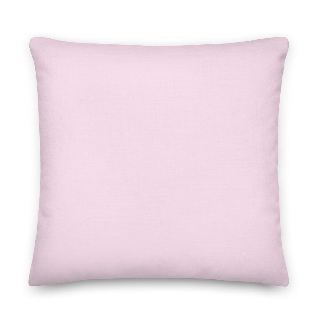 Hot Girls Read Books Pillow, Pink Graphic Cushion