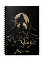 Personalised Celaena Notebook | Throne Of Glass Spiral Ruled Journal