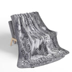 Prythian Map, ACOTAR Cozy Sherpa Blanket | Bookish Throw