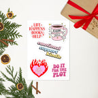 Bookish Sticker Sheet | Kindle, Do It For The Plot, Hot Girls Read
