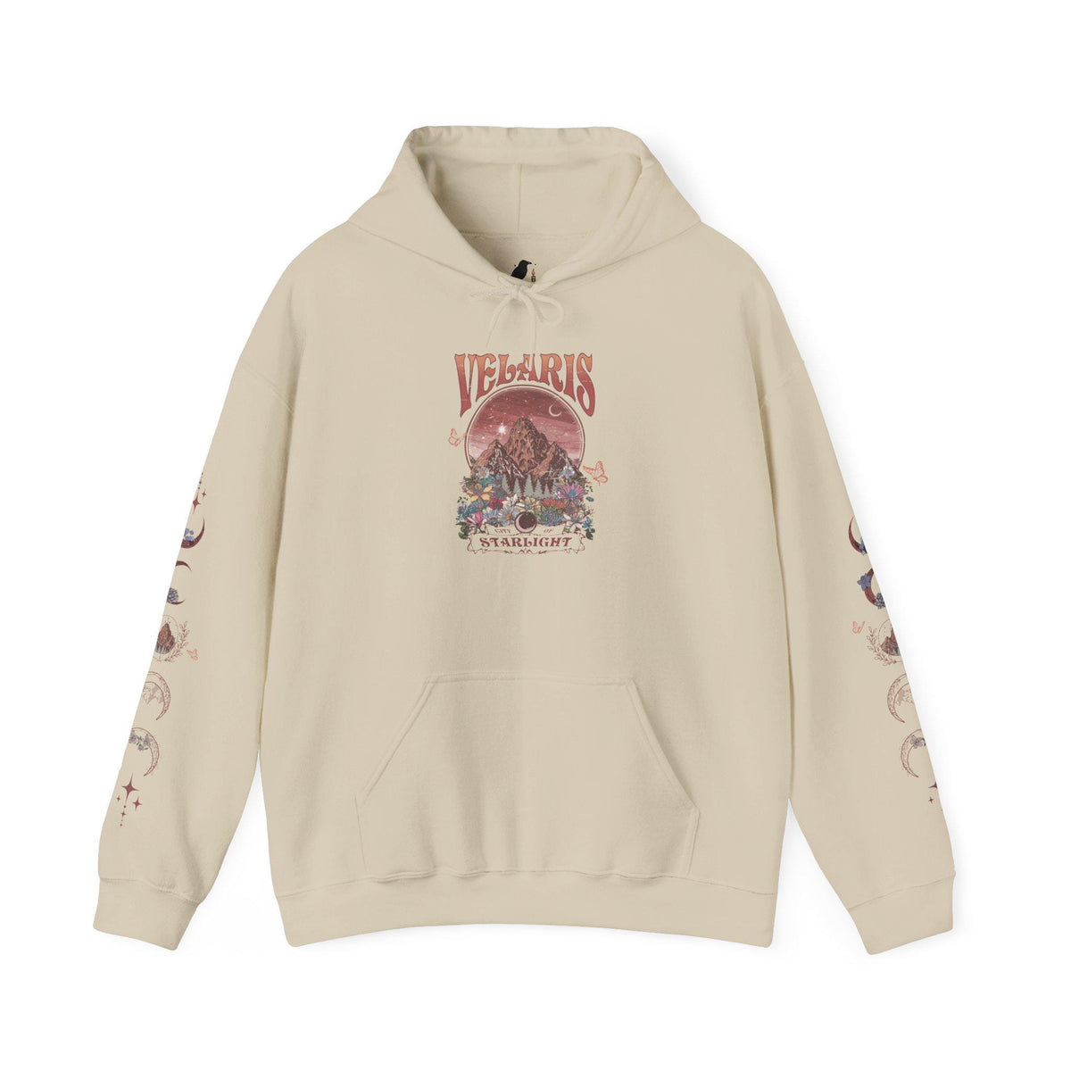 City Of Starlight Floral | Unisex Heavyweight Hoodie