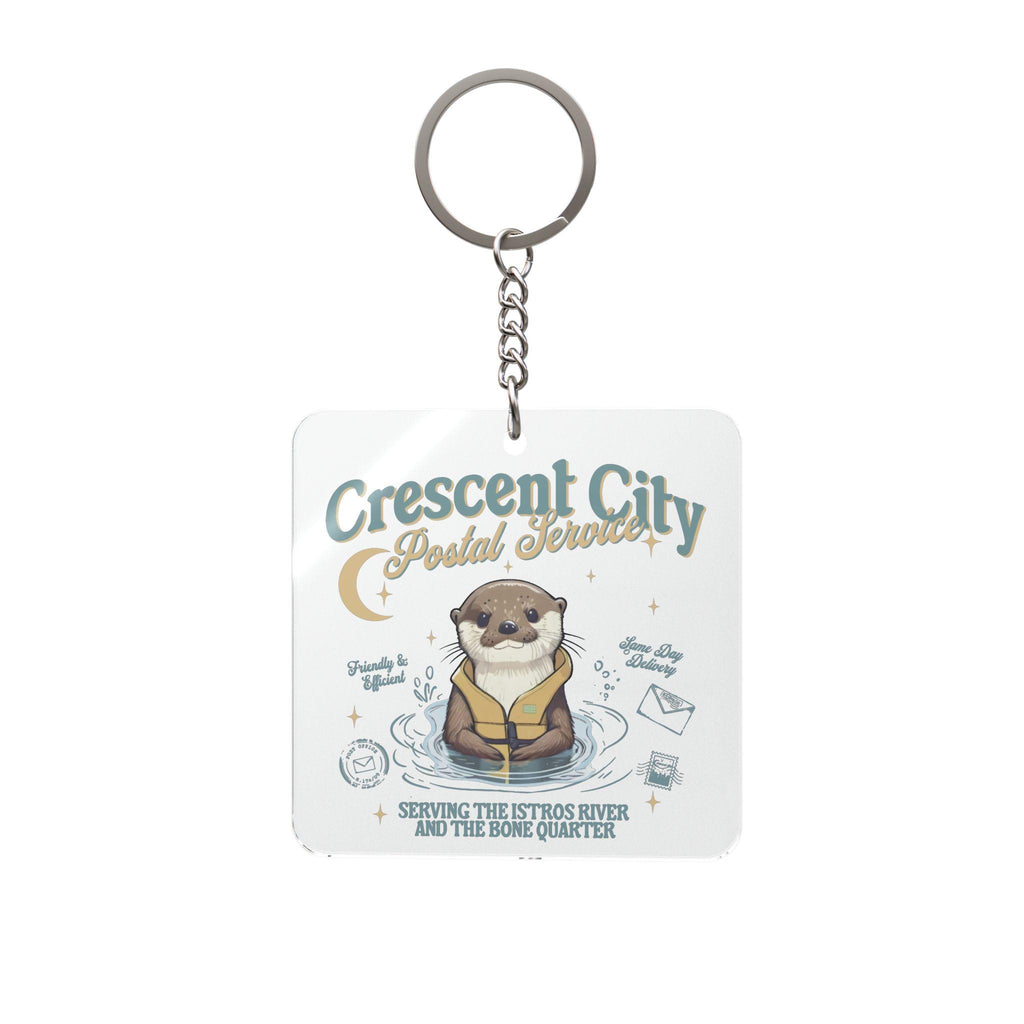 Crescent City Otter Keychain | Sarah J Maas Bookish Acrylic Keyring
