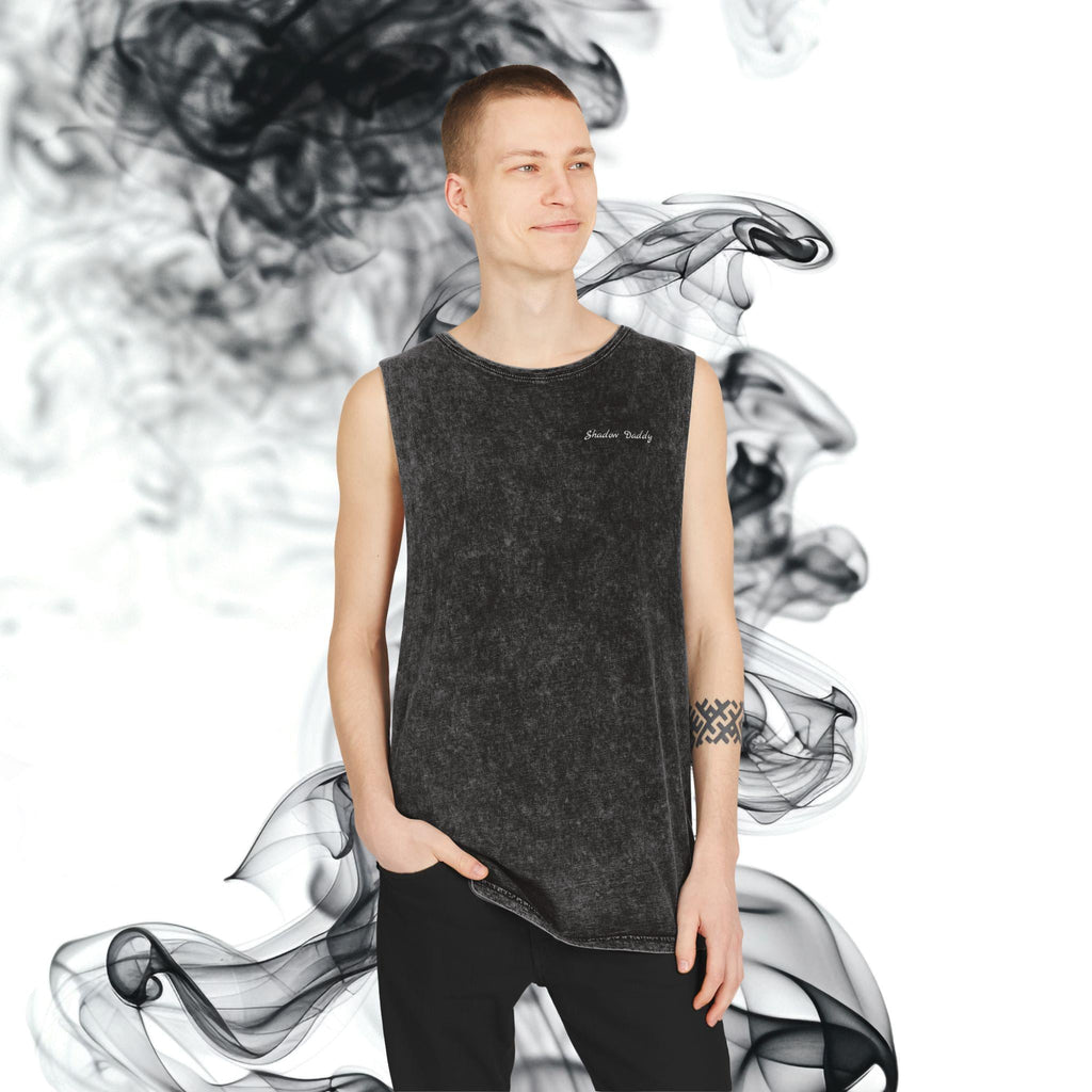 ACOTAR Inspired Bat Boys Unisex  Stonewash Tank Wings