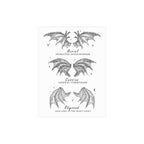 ACOTAR Bat Boys Unframed Print Wings