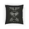 Bat Boys Woven Cushion ACOTAR Home Decor Bookish Gift