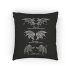 Bat Boys Woven Cushion ACOTAR Home Decor Bookish Gift