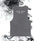 ACOTAR Inspired Bat Boys Unisex  Stonewash Tank Wings