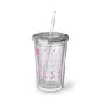Velaris ACOTAR Double Walled Travel Cup With Straw, Everyday Use