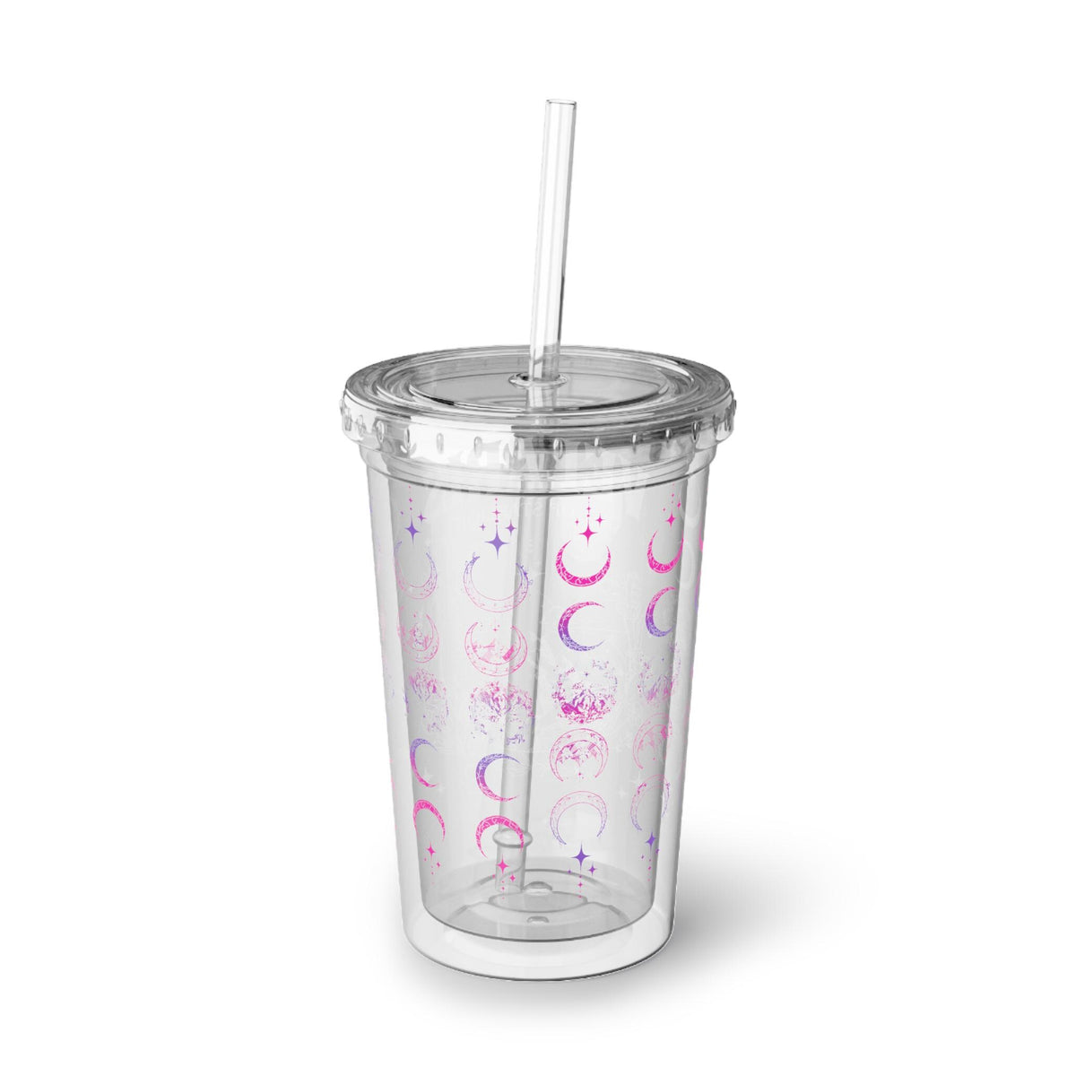 Velaris ACOTAR Double Walled Travel Cup With Straw, Everyday Use