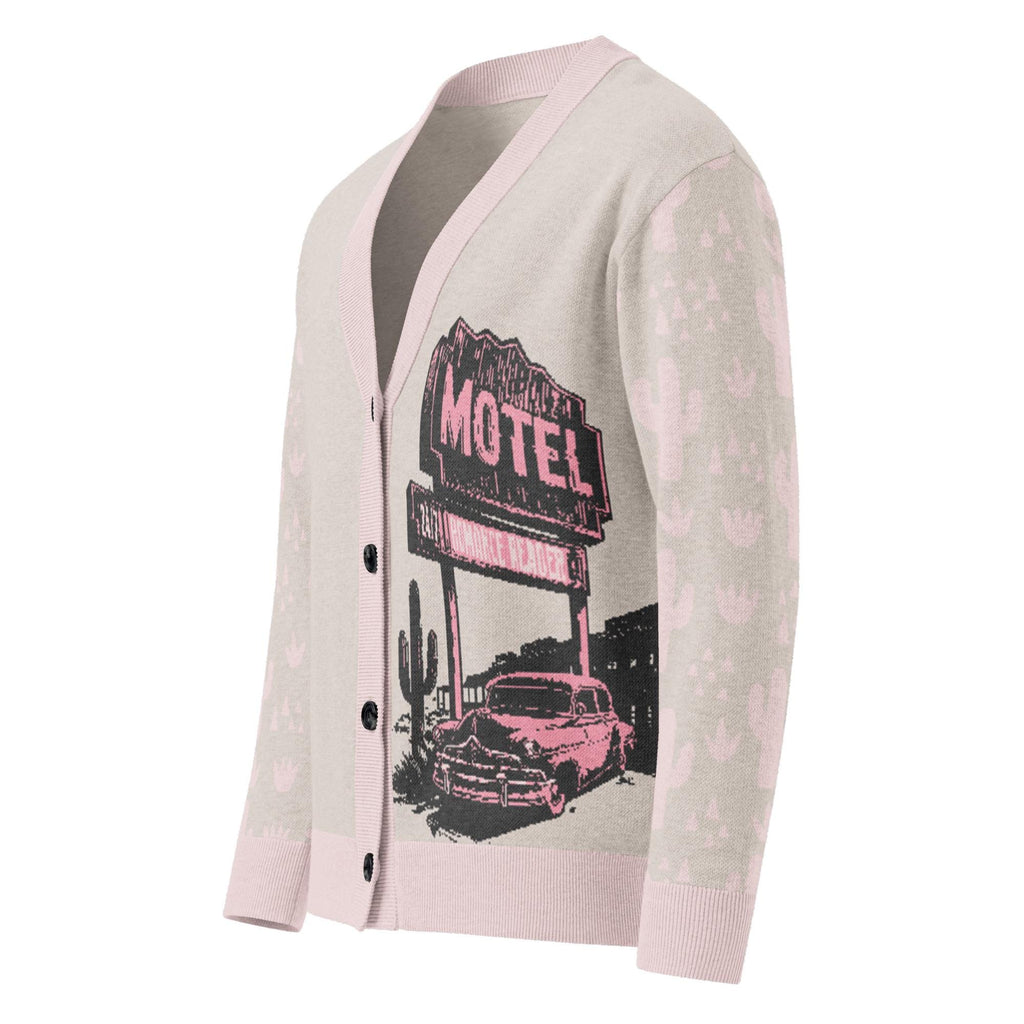 Romance Reader Motel Custom Knitted Cardigan