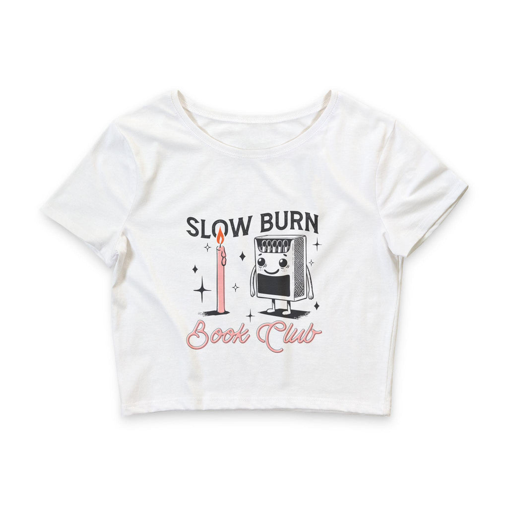 Slow Burn Book Club Shirt | Reader Graphic Tee | Bookish Apparel