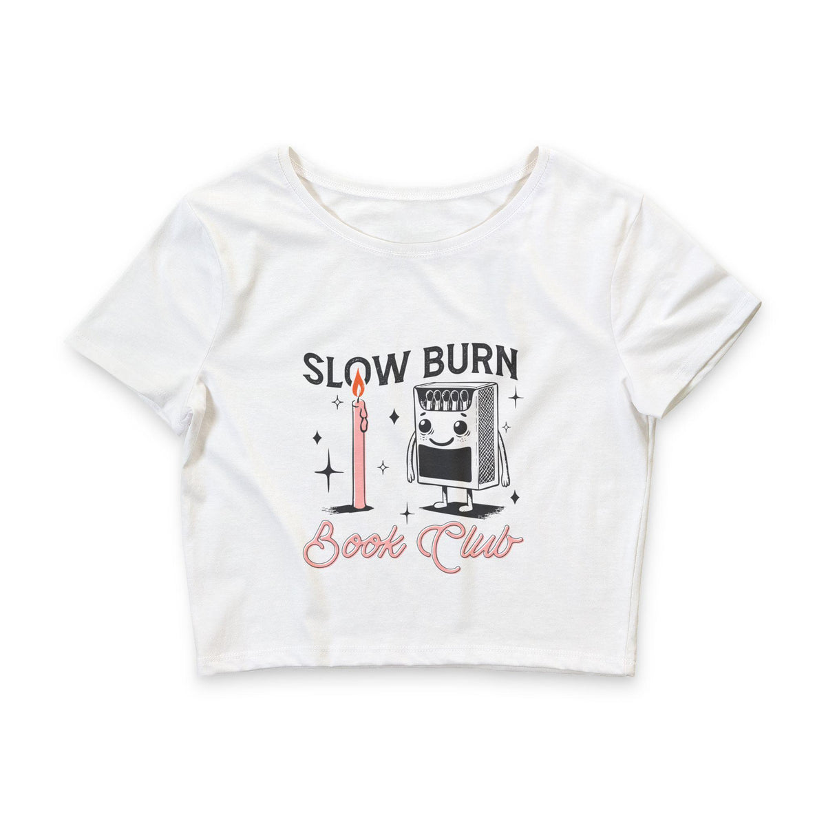 Slow Burn Book Club Shirt | Reader Graphic Tee | Bookish Apparel