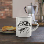 The Invisible Life Of Addie LaRue | Heart Handle Charcoal Sketch Mug