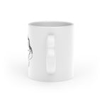 The Invisible Life Of Addie LaRue | Heart Handle Charcoal Sketch Mug