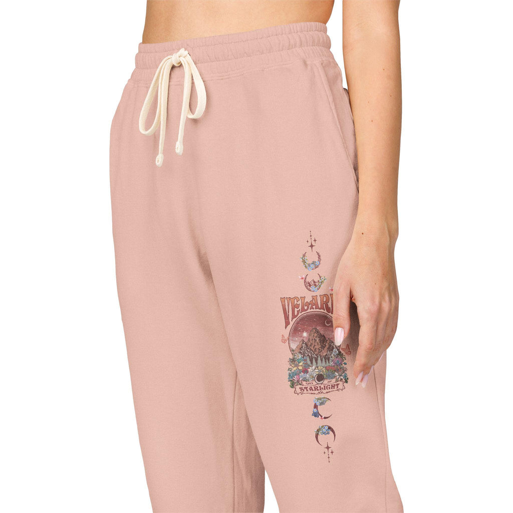 Floral Velaris Unisex Trackies, Cozy Lounge Wear