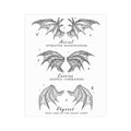 ACOTAR Bat Boys Unframed Print Wings