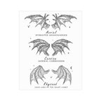ACOTAR Bat Boys Unframed Print Wings