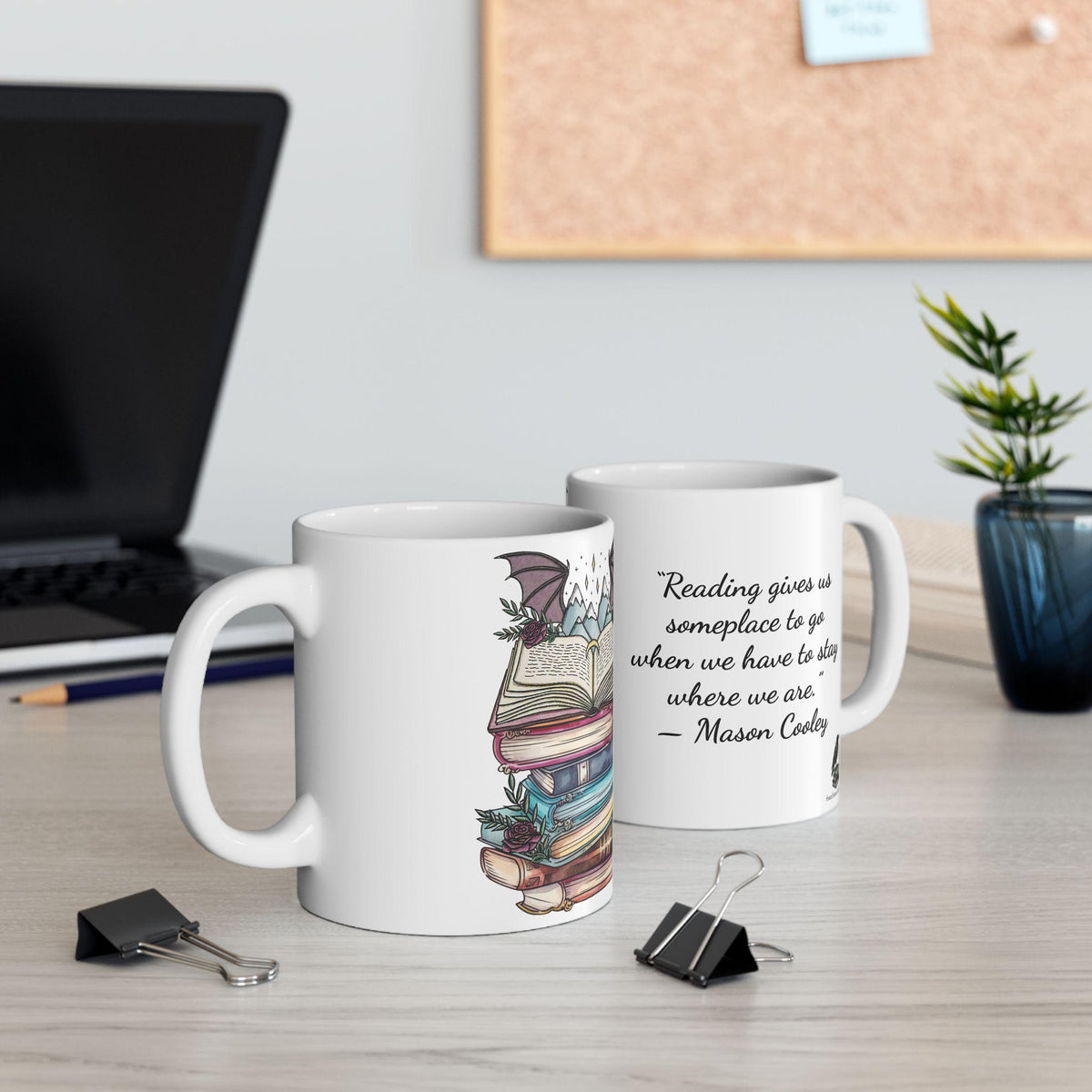 Book Quote Ceramic Mug