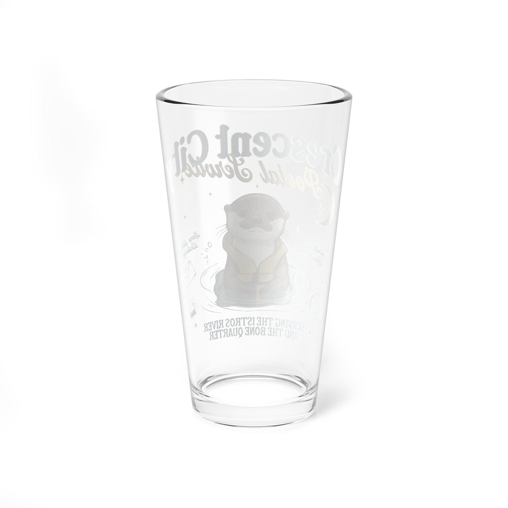 Crescent City Otter Mail Drinking Glass | 16oz Bookish Illustrated Tumbler