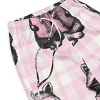 Reading Raccoon Satin Pajama Pants | Women's Sleepwear