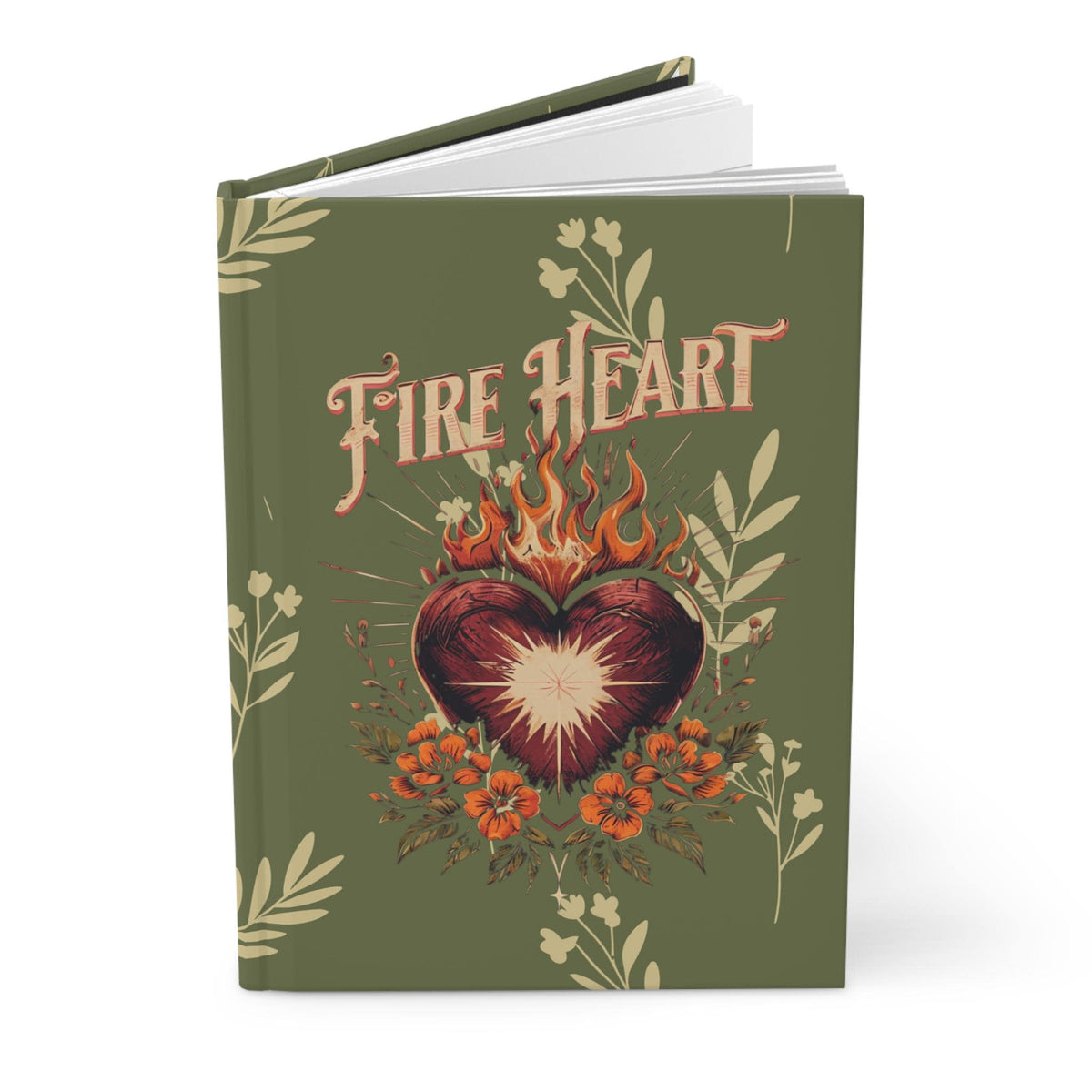 Fireheart Hardcover Notebook | Throne Of Glass Journal