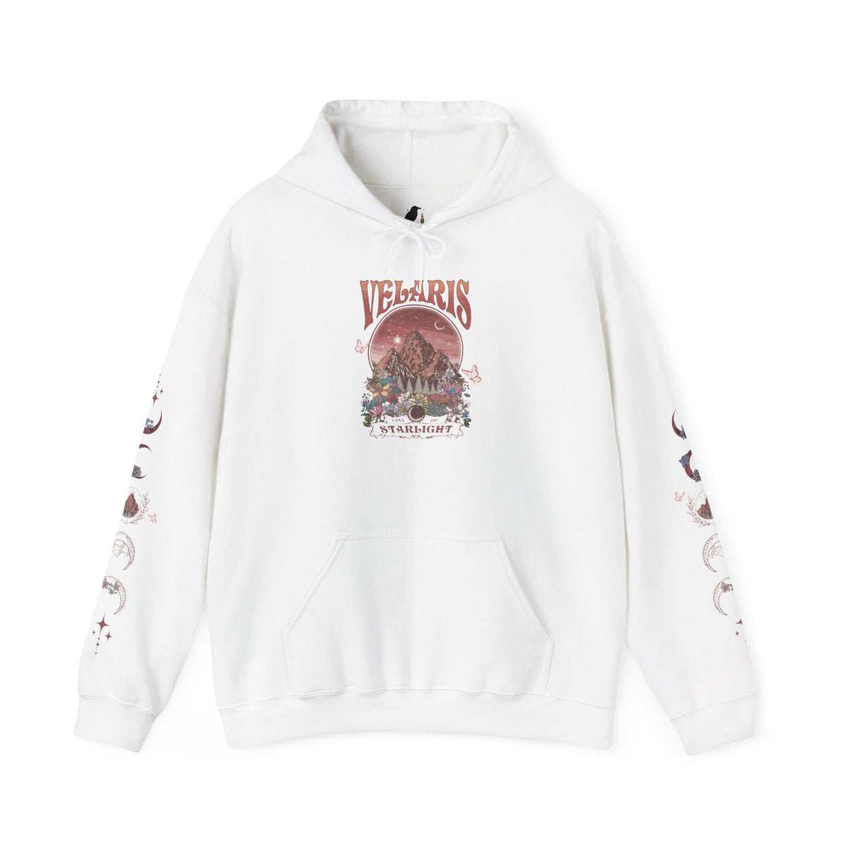 City Of Starlight Floral | Unisex Heavyweight Hoodie