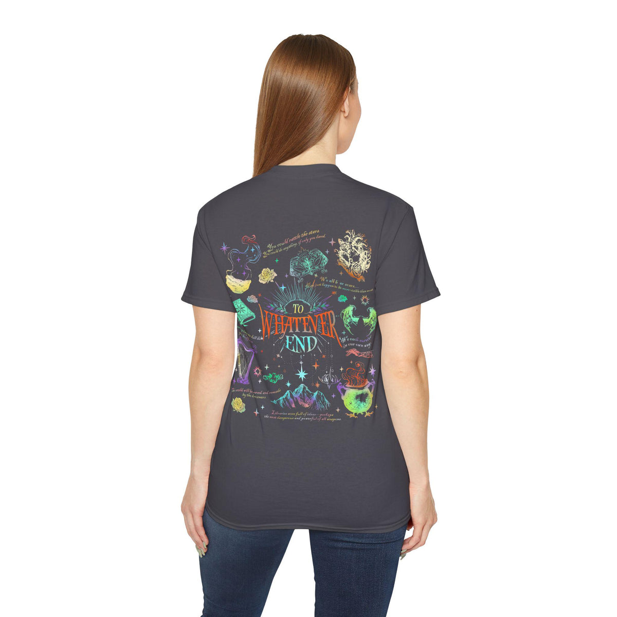 Maas Inspired Neon Tee | Bookish Fantasy Graphic Tee