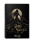 Personalised Celaena Notebook | Throne Of Glass Spiral Ruled Journal