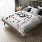 Personalised Slow Burn Book Club Blanket | Cozy Reading Throw for Romance Readers