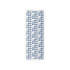 Blue Books Pattern Wrapping Paper, Recyclable Gift Wrap