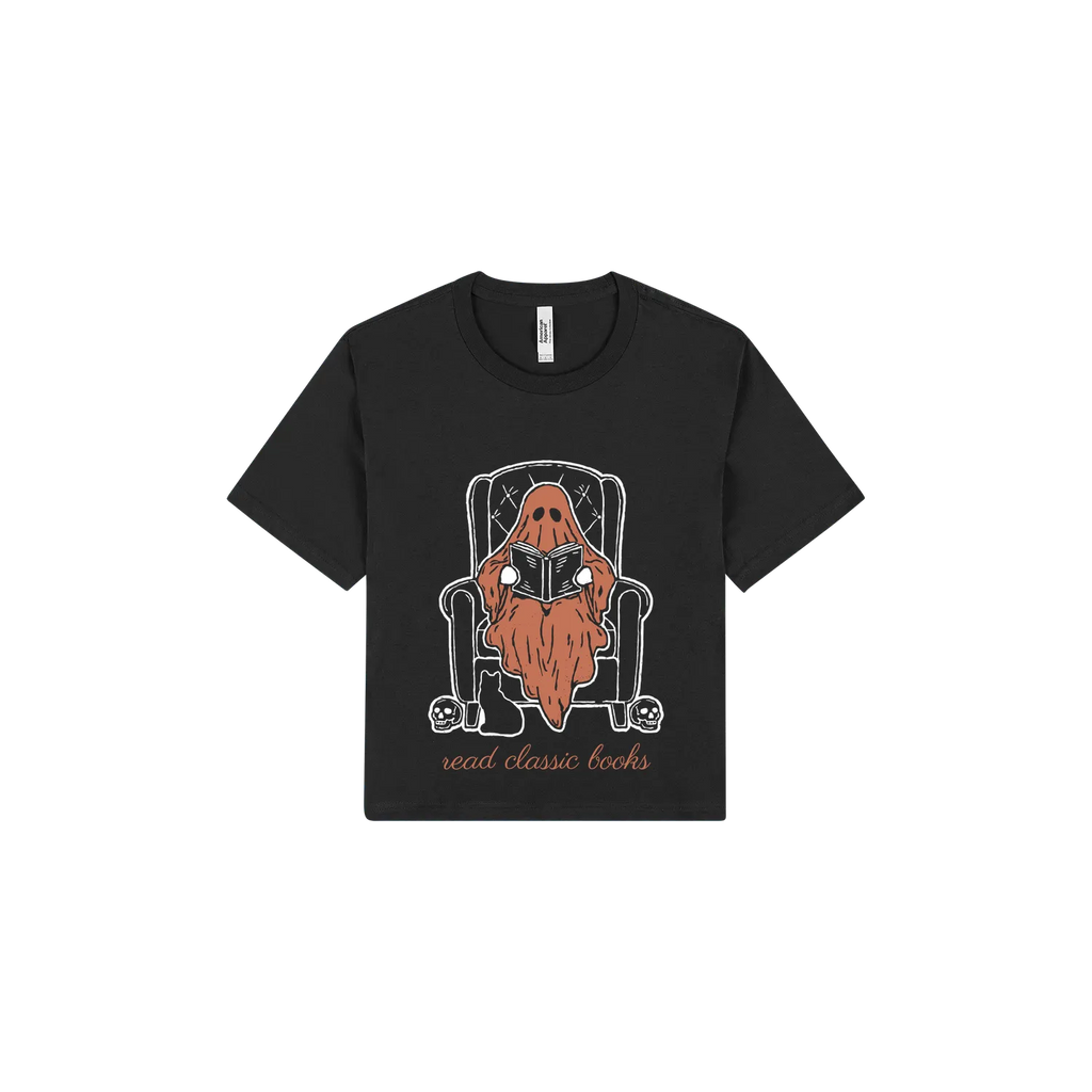 Black front flat lay