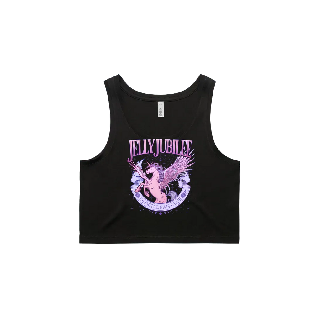 Black front flat lay