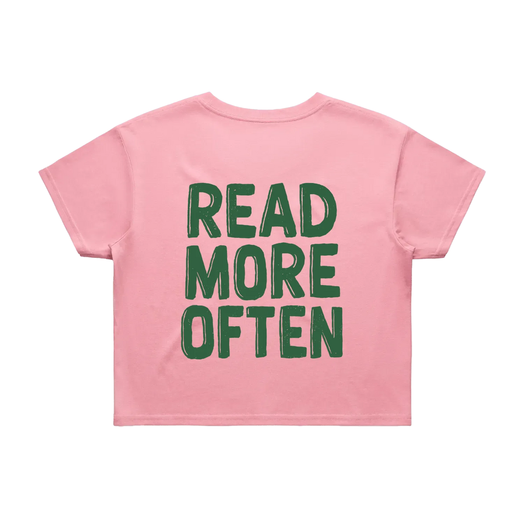 Read More Often | Crop Tee