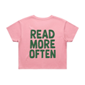 Read More Often | Crop Tee