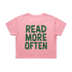 Read More Often | Crop Tee