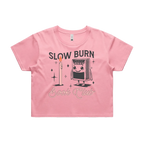 Slow Burn Book Club | Crop Tee