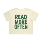 Read More Often | Crop Tee