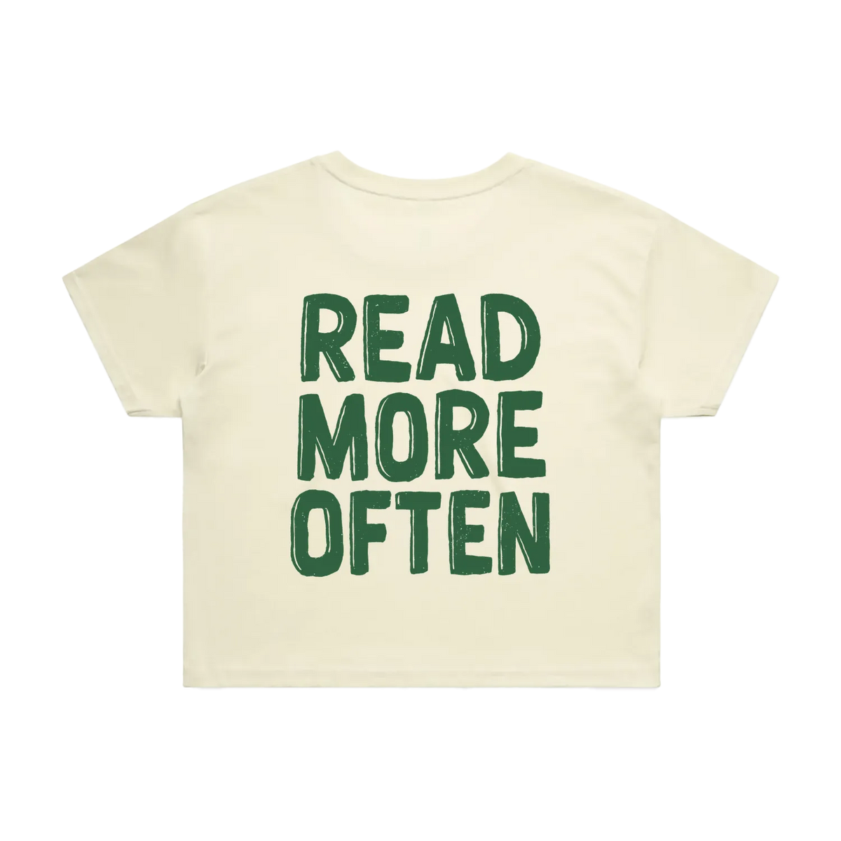 Read More Often | Crop Tee