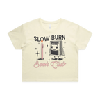 Slow Burn Book Club | Crop Tee
