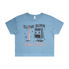 Slow Burn Book Club | Crop Tee