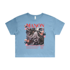 Manon Blackbeak Live | Rose Crop Tee