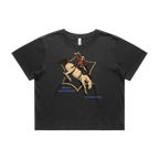Faded Black front flat lay